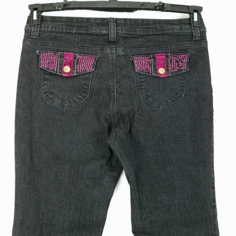 South Pole Jeans Size 16 Boot Cut Flap Pocket GB04